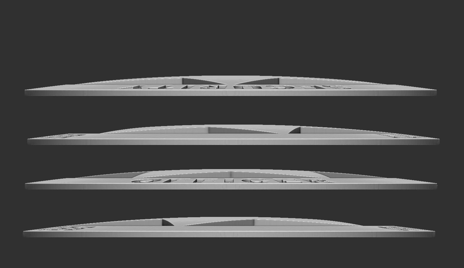 Security Officer Badge 3D print model_6