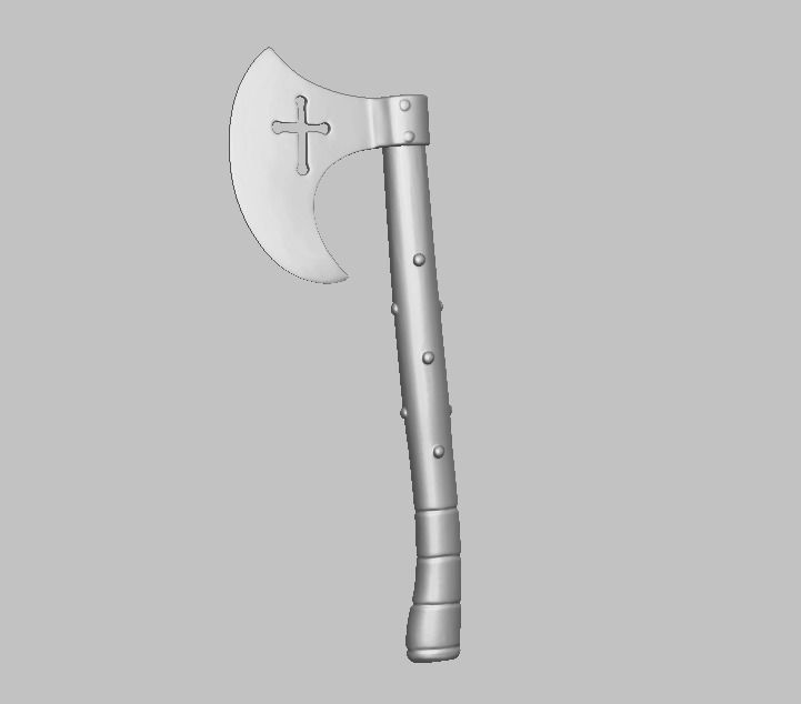 Knight leather gear 3D print model_32
