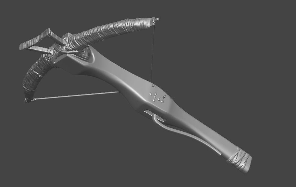 Knight leather gear 3D print model_3