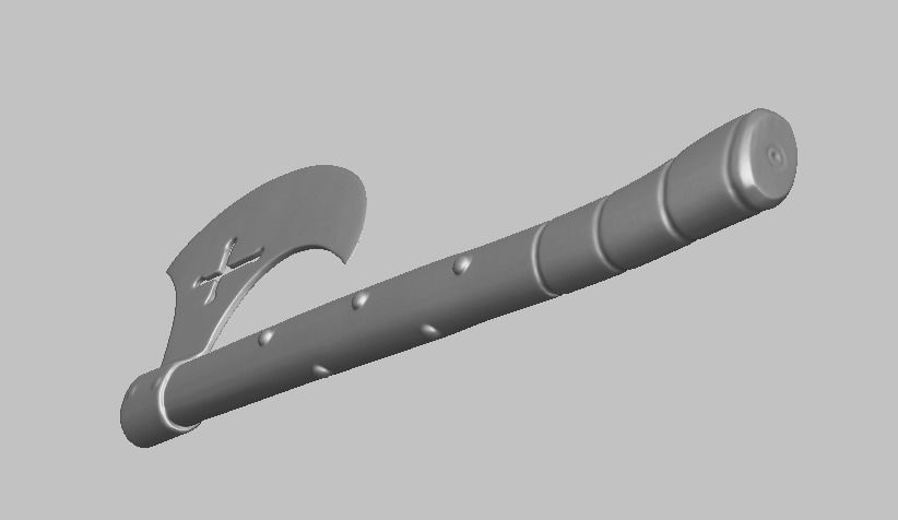 Knight leather gear 3D print model_38