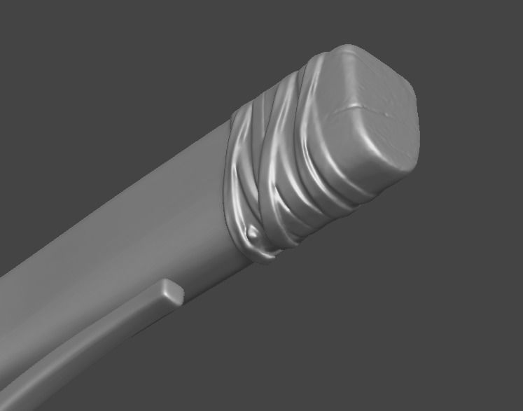 Knight leather gear 3D print model_6