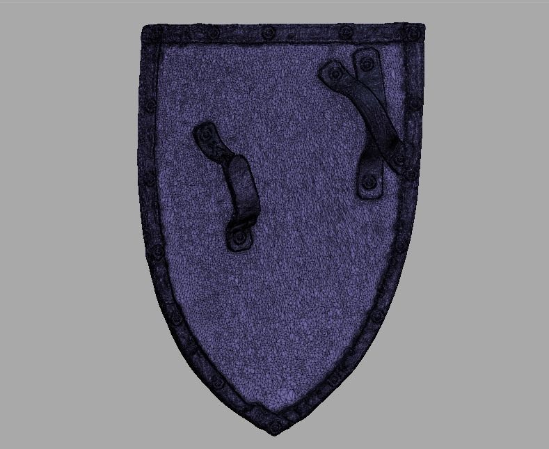 Knight leather gear 3D print model_57