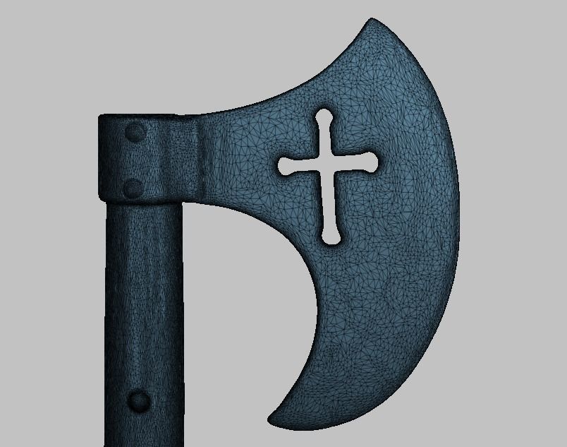 Knight leather gear 3D print model_37