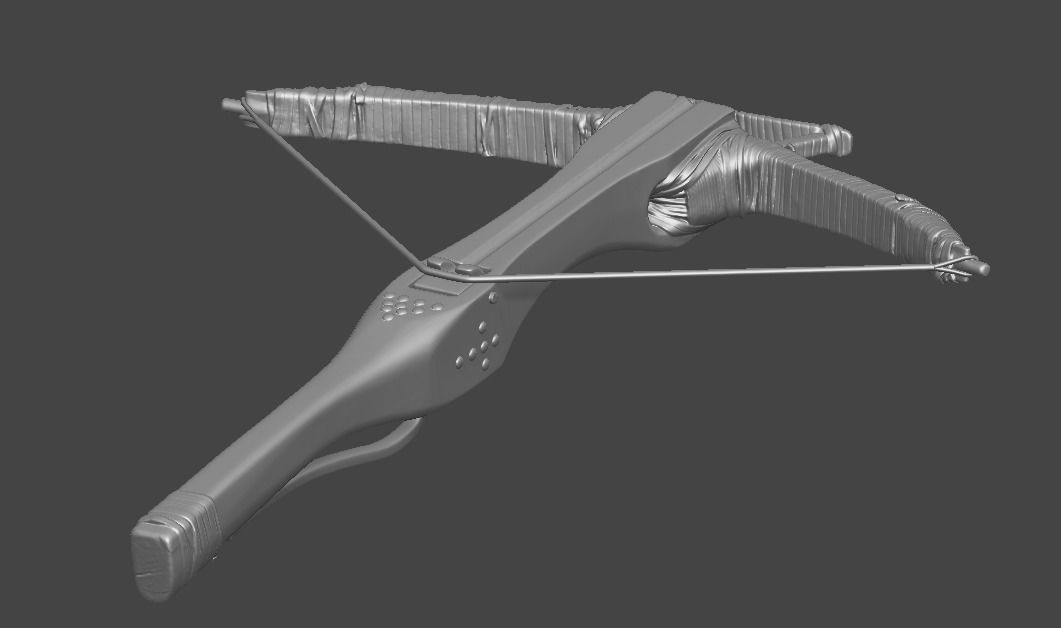 Knight leather gear 3D print model_13