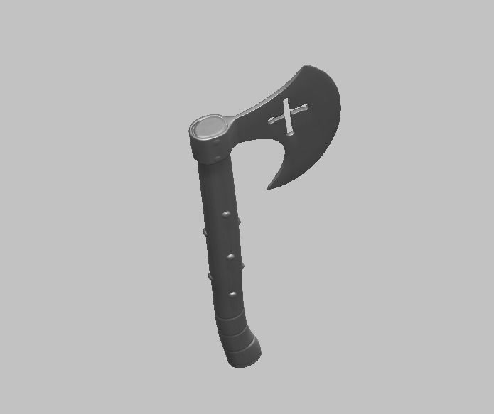 Knight leather gear 3D print model_28