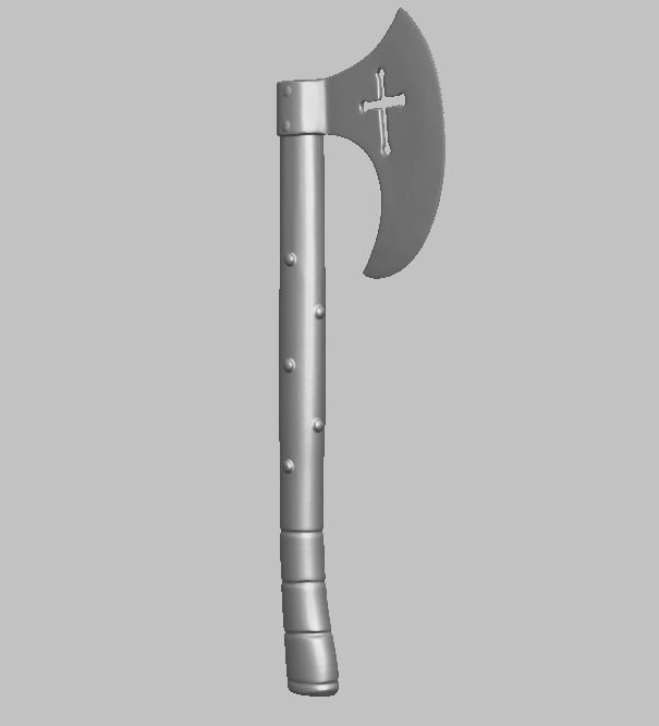 Knight leather gear 3D print model_29