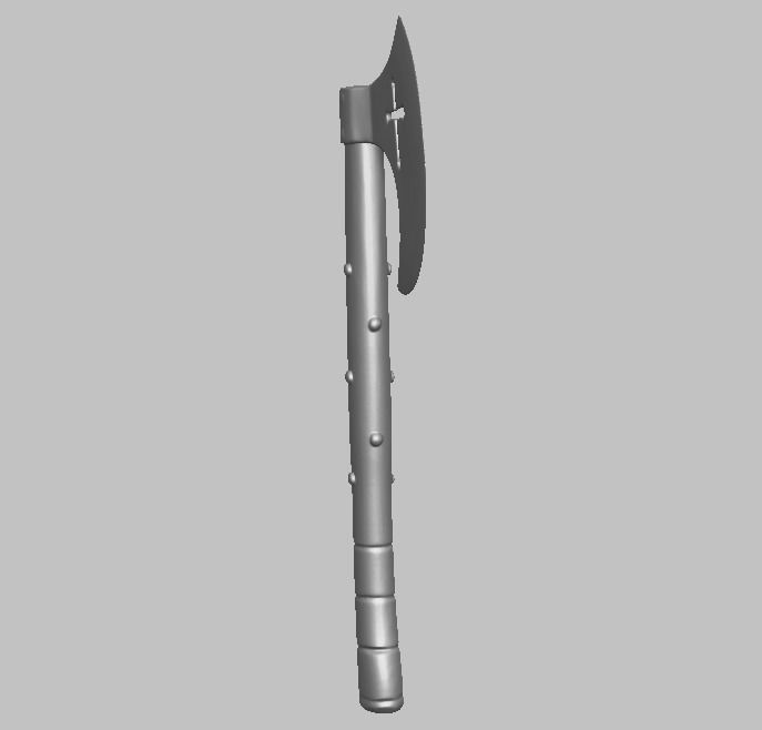 Knight leather gear 3D print model_31