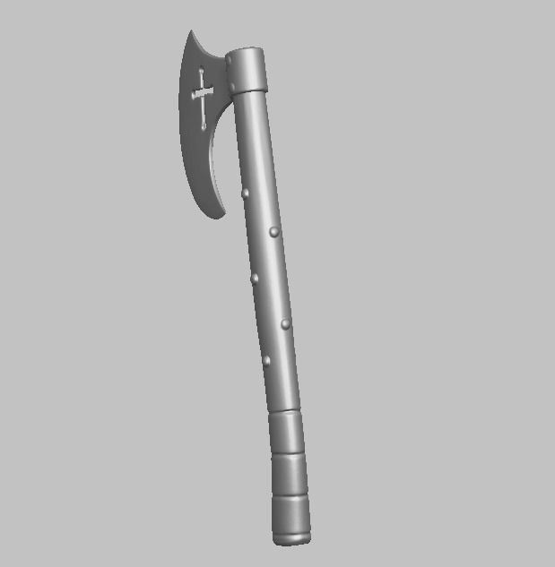 Knight leather gear 3D print model_34