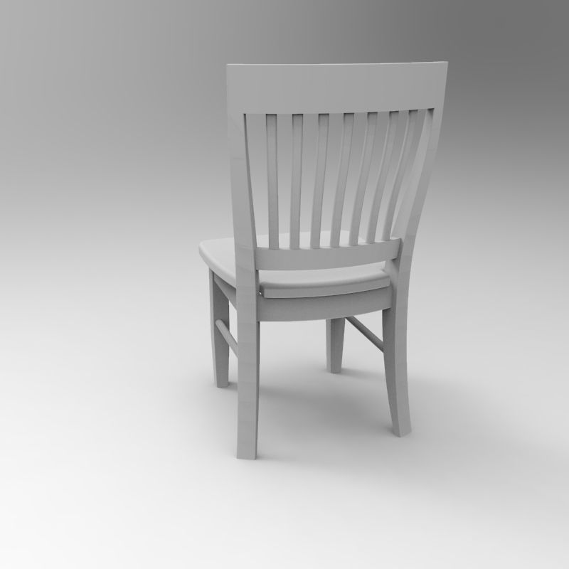 Chair - 3d printable 1-35 scale accessory for dioramas 3D print model_18