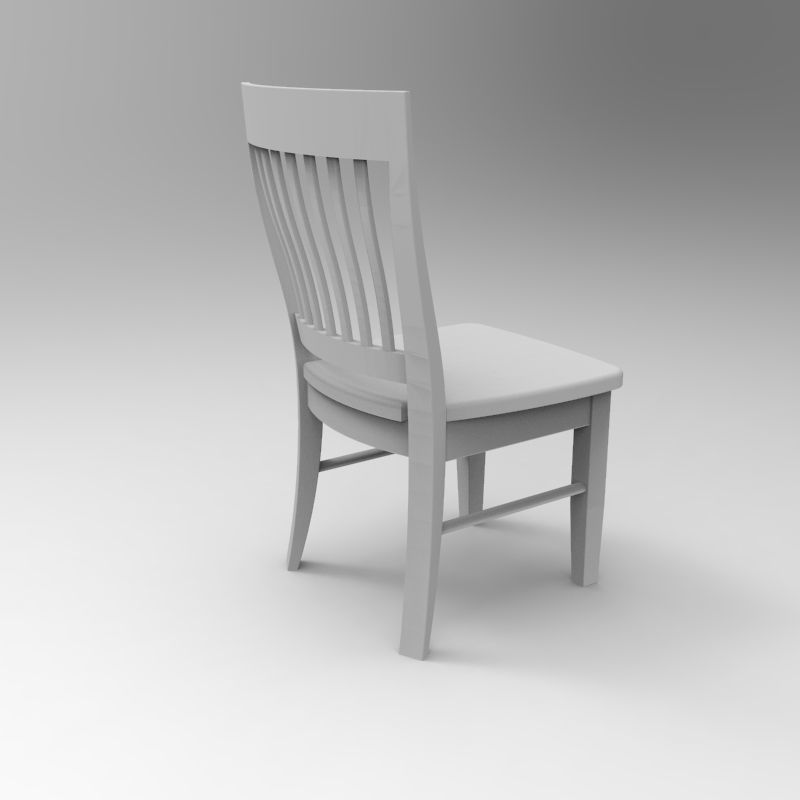 Chair - 3d printable 1-35 scale accessory for dioramas 3D print model_6