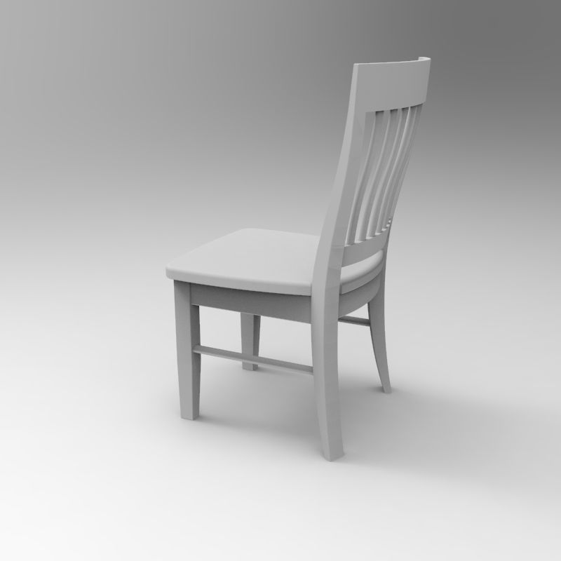 Chair - 3d printable 1-35 scale accessory for dioramas 3D print model_12