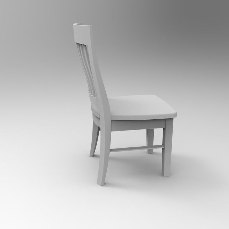 Chair - 3d printable 1-35 scale accessory for dioramas 3D print model_17