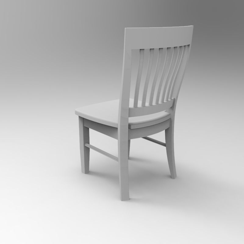 Chair - 3d printable 1-35 scale accessory for dioramas 3D print model_11
