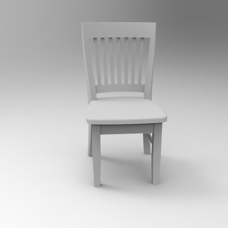 Chair - 3d printable 1-35 scale accessory for dioramas 3D print model_15