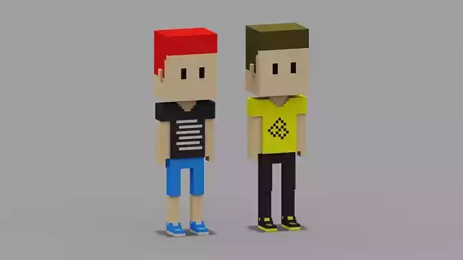 NFT Voxel Characters