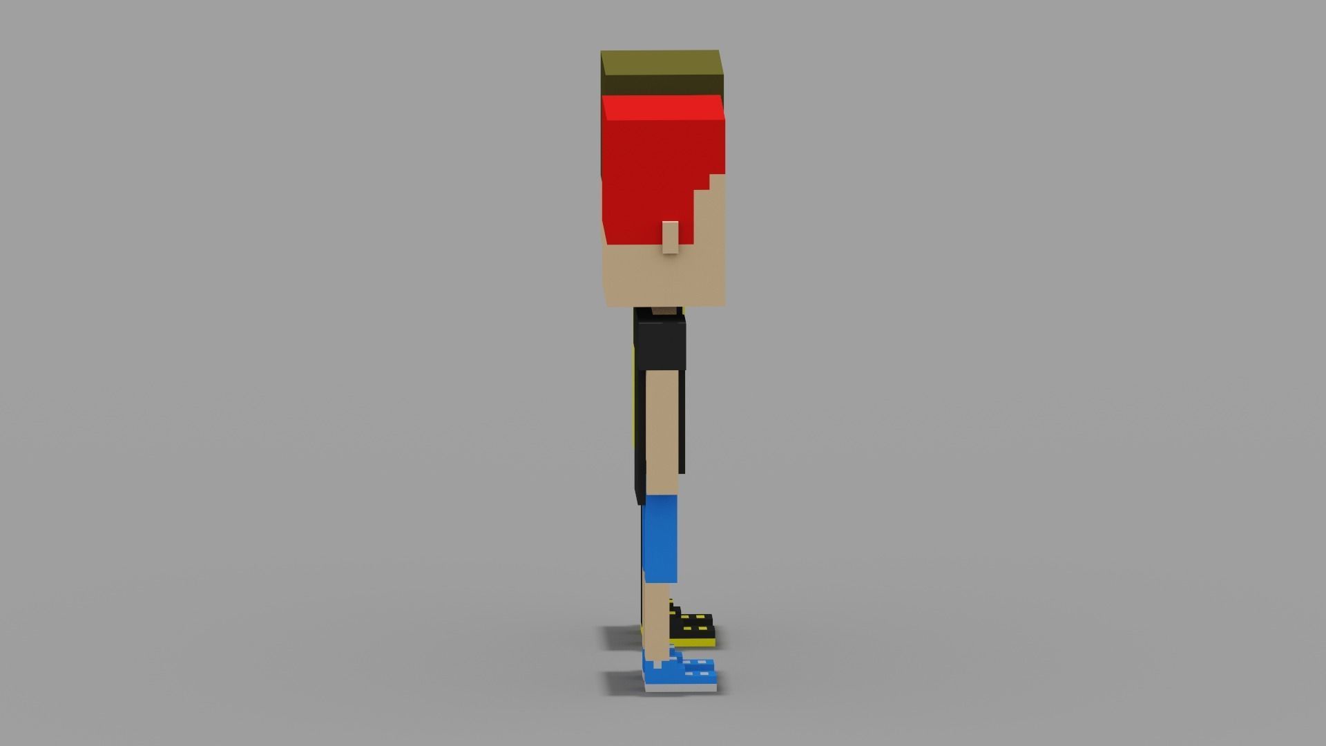 NFT Voxel Characters Low-poly 3D model_14