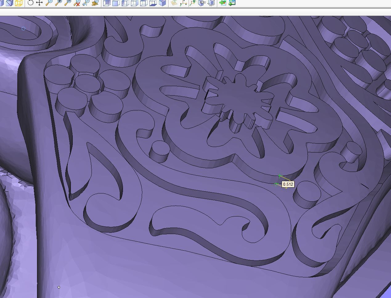 skull ring 3D print model_9