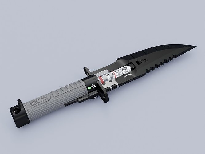 Neurotoxin Combat Knife Cyberpunk 2077 3D model 3D printable CGTrader