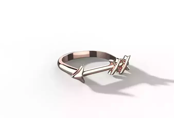 Arrow ring 3D print model