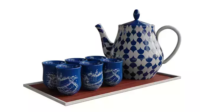 Cityscape Teaset