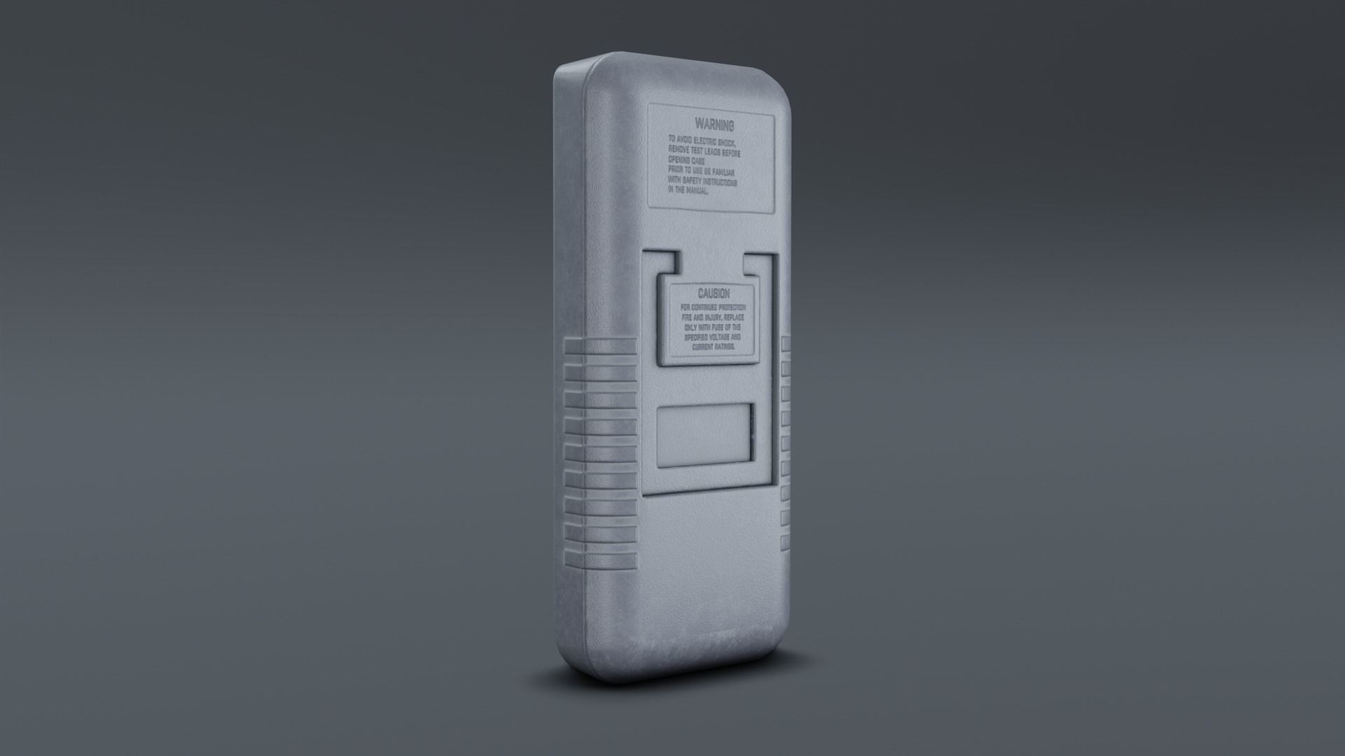 Digital Multimeter Low-poly 3D model_4