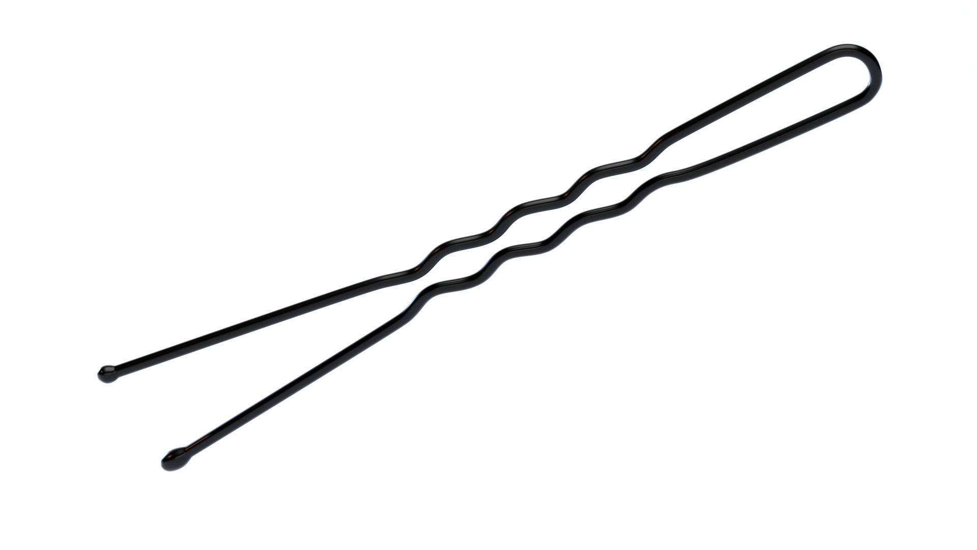 Bobby Pin 3D model_4