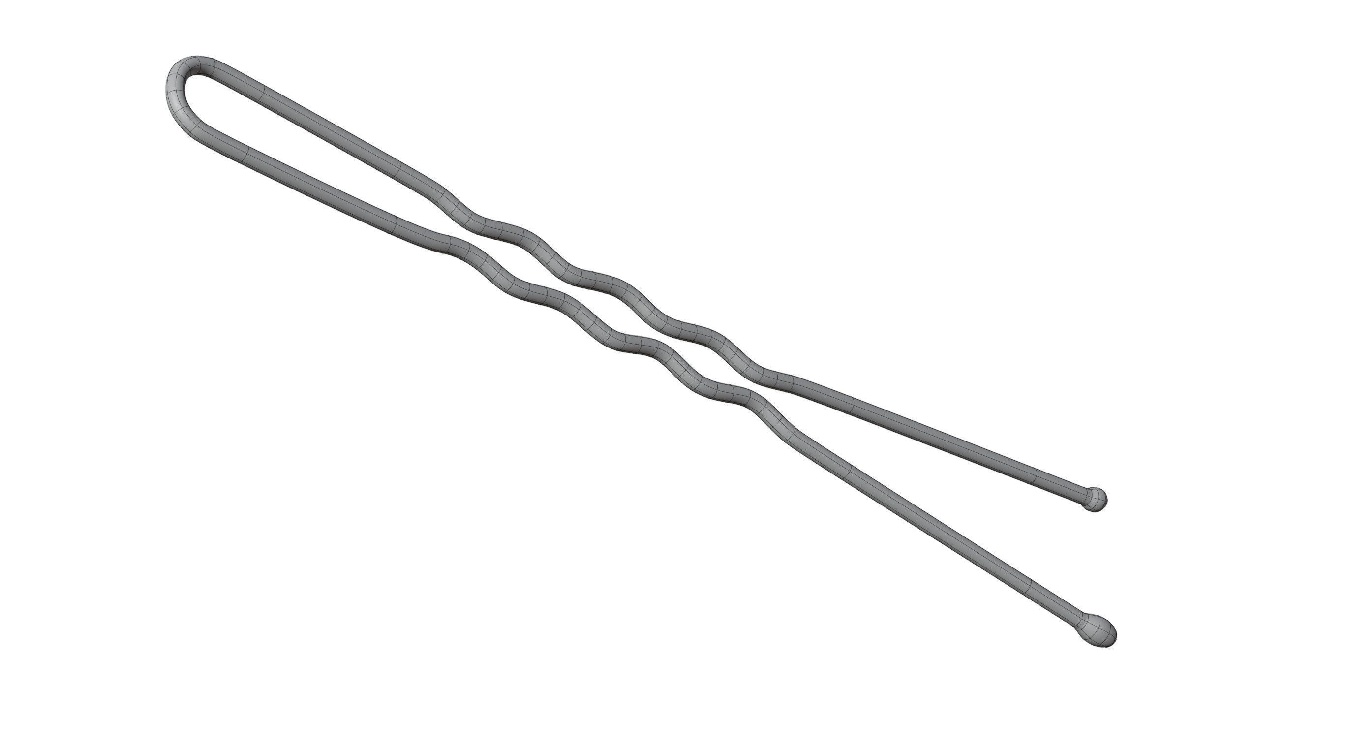 Bobby Pin 3D model_9