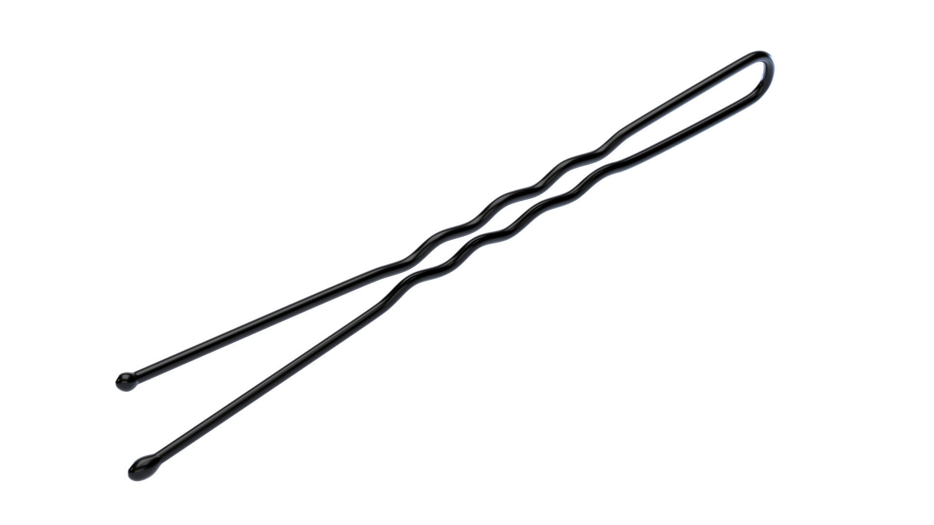 Bobby Pin 3D model_5