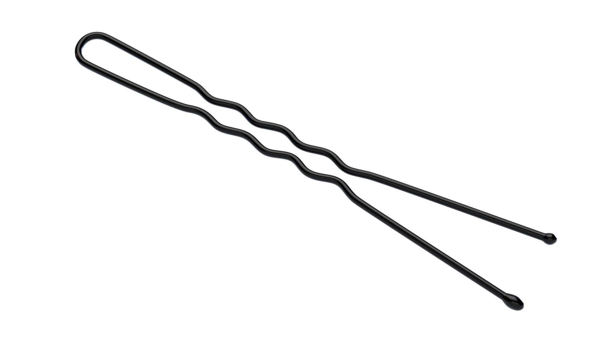 Bobby Pin 3D model_8