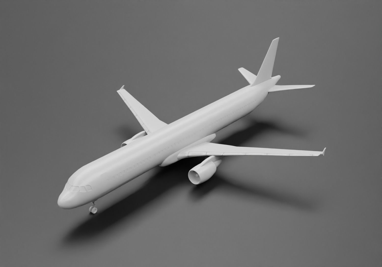 Airbus A321-200  3D model_6
