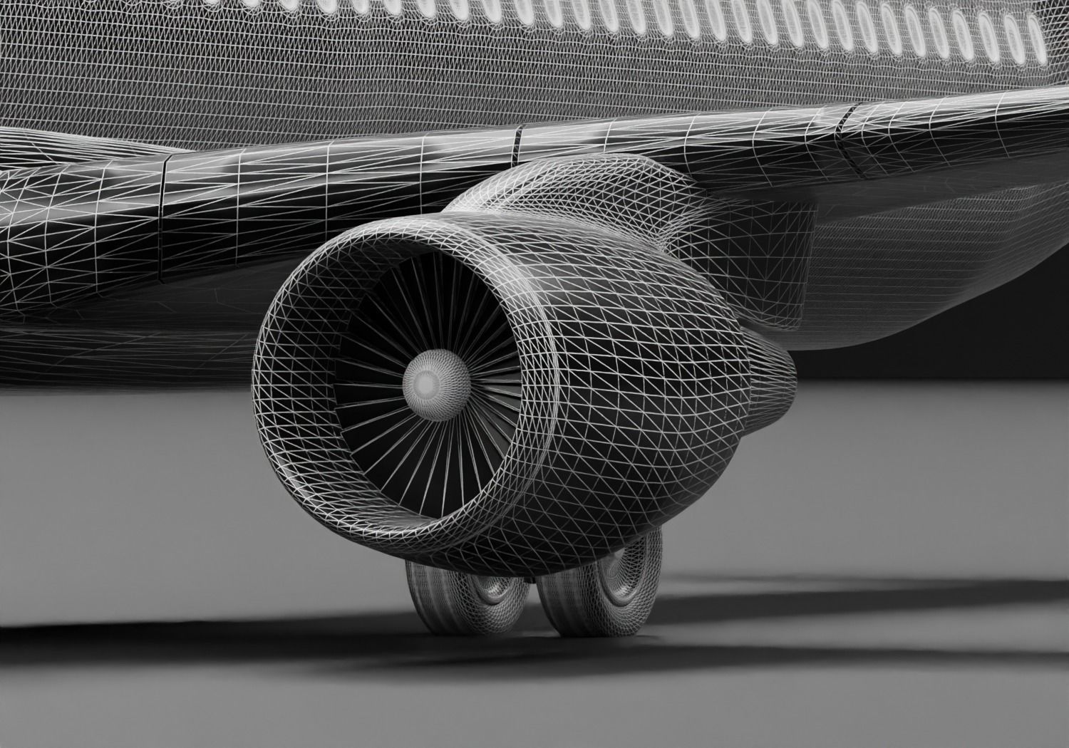 Airbus A321-200  3D model_8