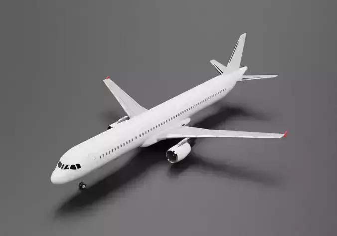 Airbus A321-200  3D model