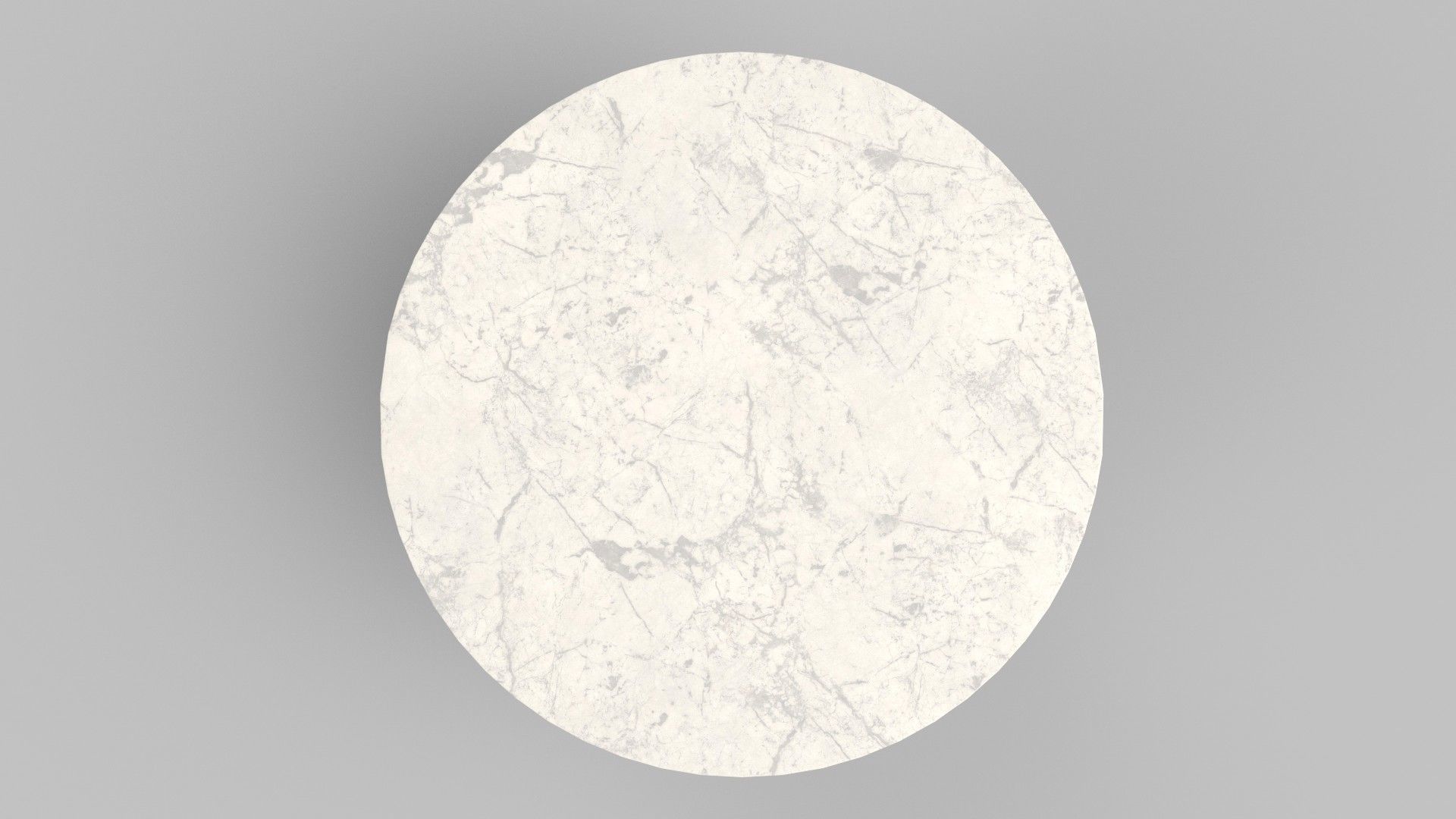 table round marble with legs 3D model_2