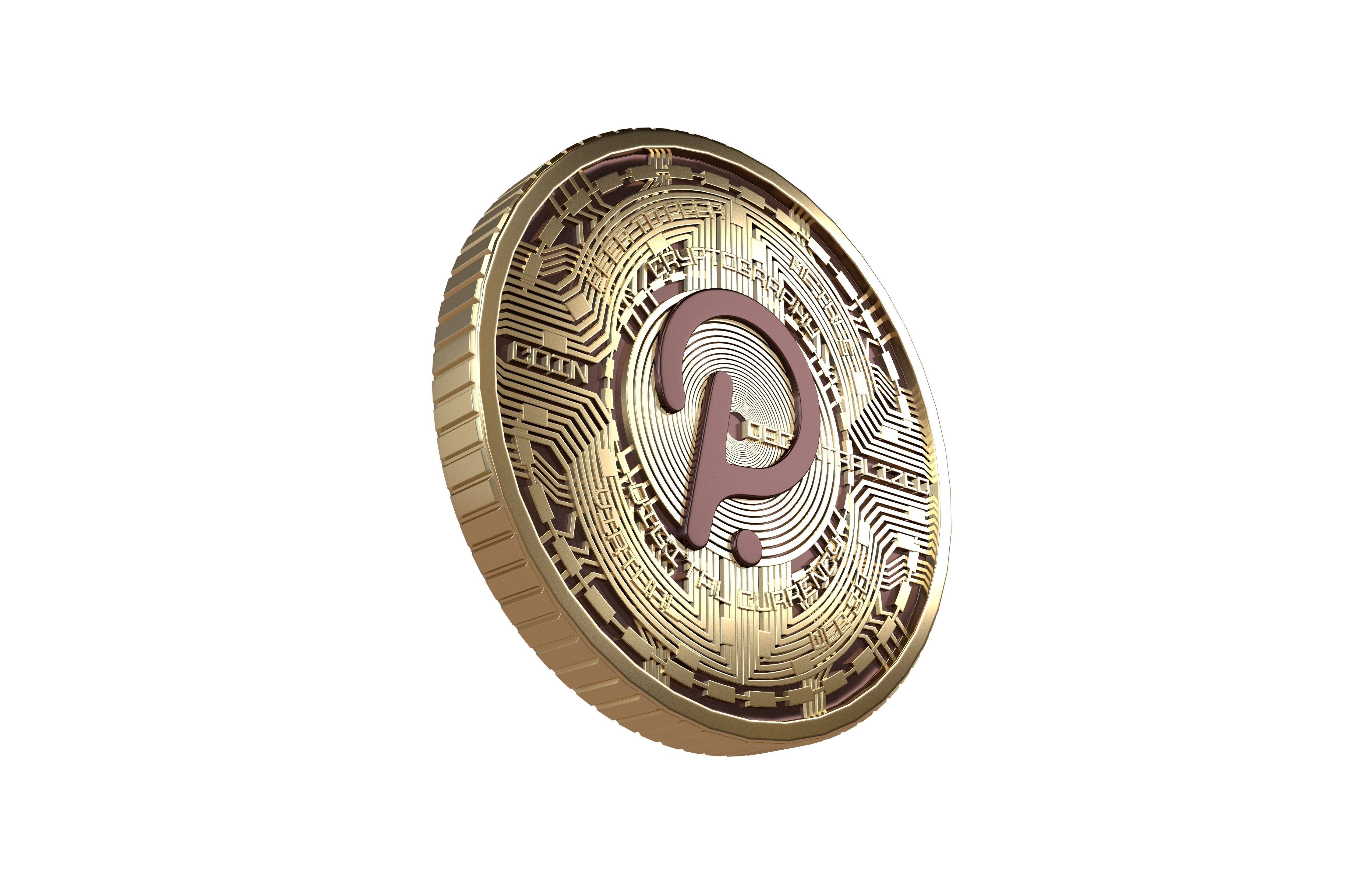 Polkadot Coin v8 001 3D model_3
