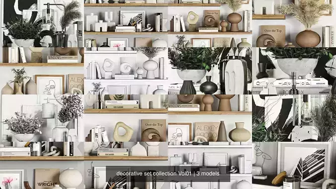 decorative set collection Vol01