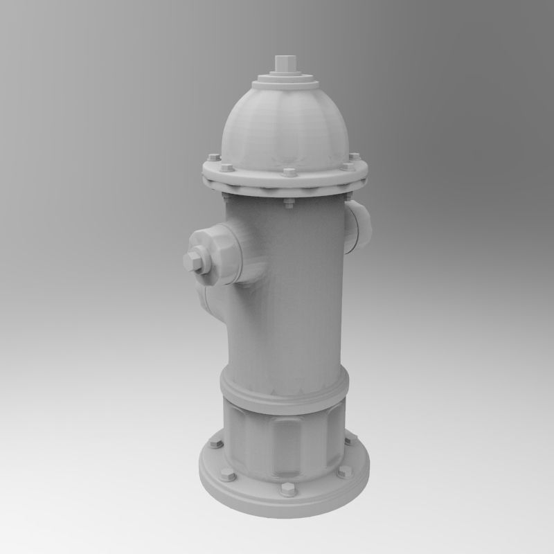 Hydrant - 1-35 scale diorama accessory 3D print model_17