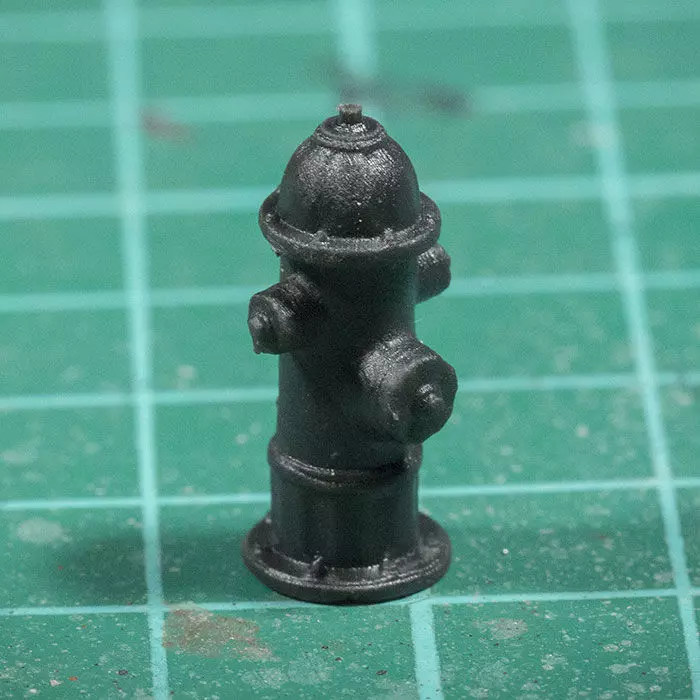 Hydrant - 1-35 scale diorama accessory 3D print model_0