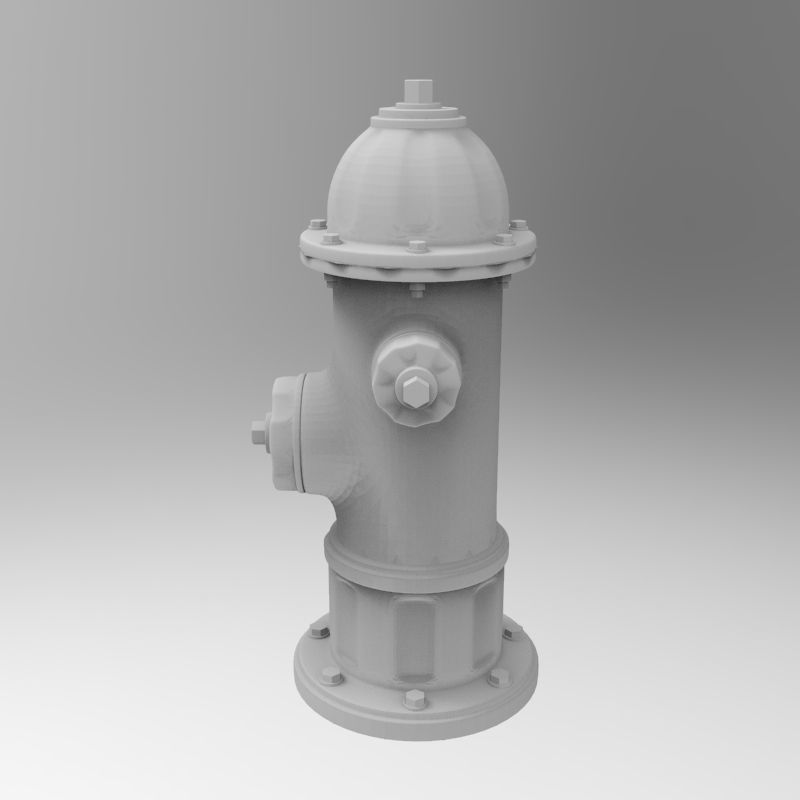 Hydrant - 1-35 scale diorama accessory 3D print model_18