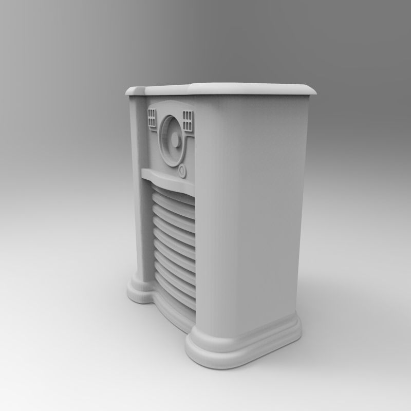 Zentih Radio 1940-1945 - 3d printable 1-35 scale accessory 3D print model_5