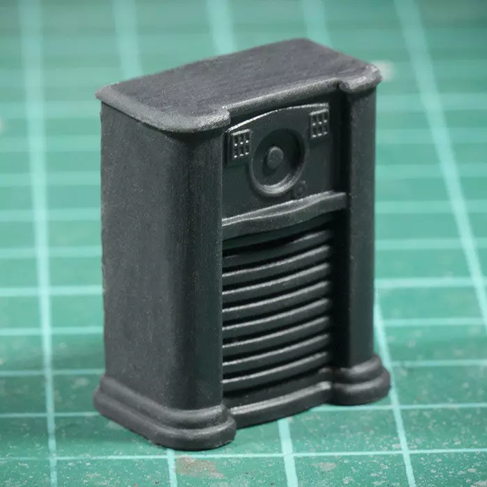 Zentih Radio 1940-1945 - 3d printable 1-35 scale accessory 3D print model_0