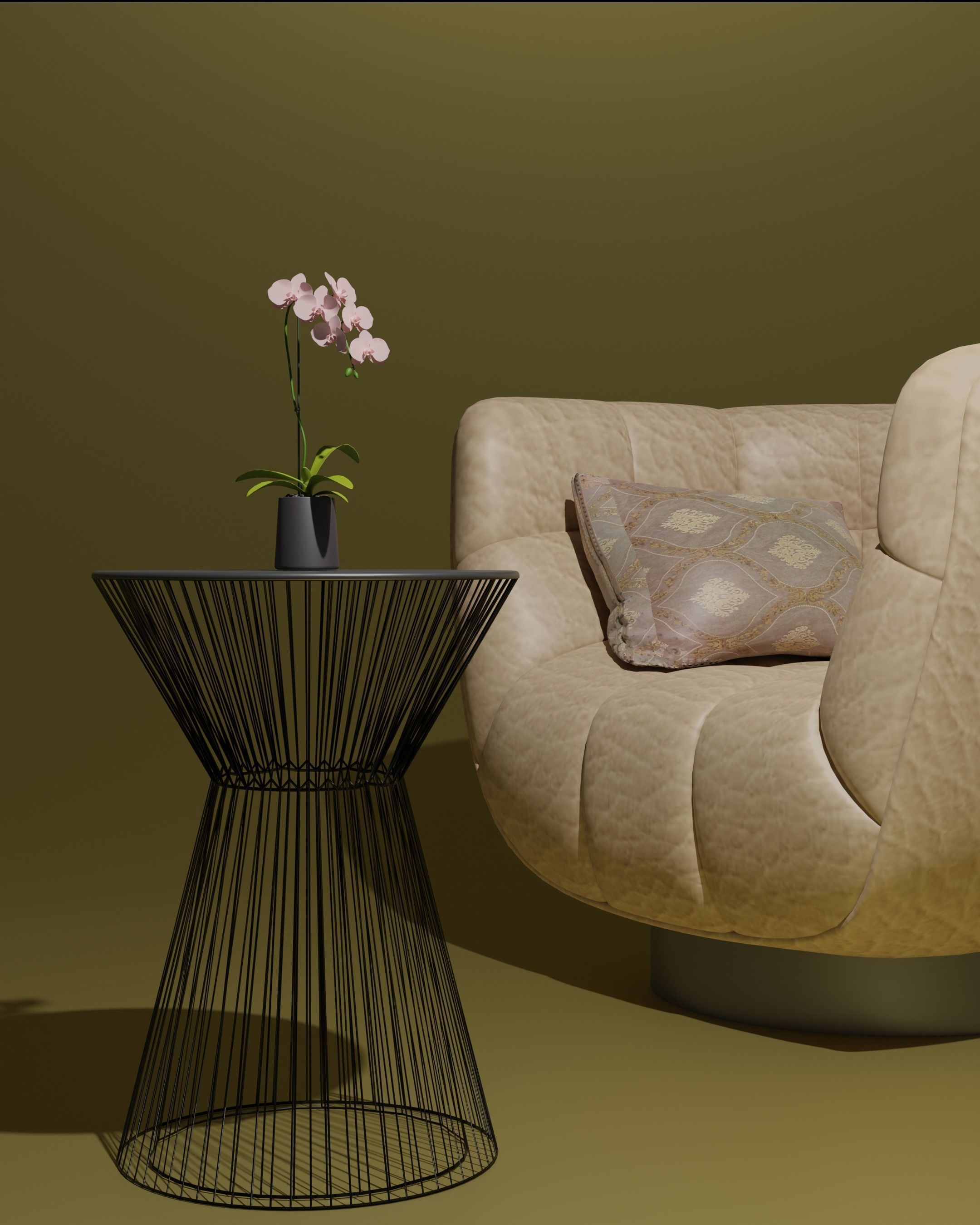 Coffe Table Free 3D model_2