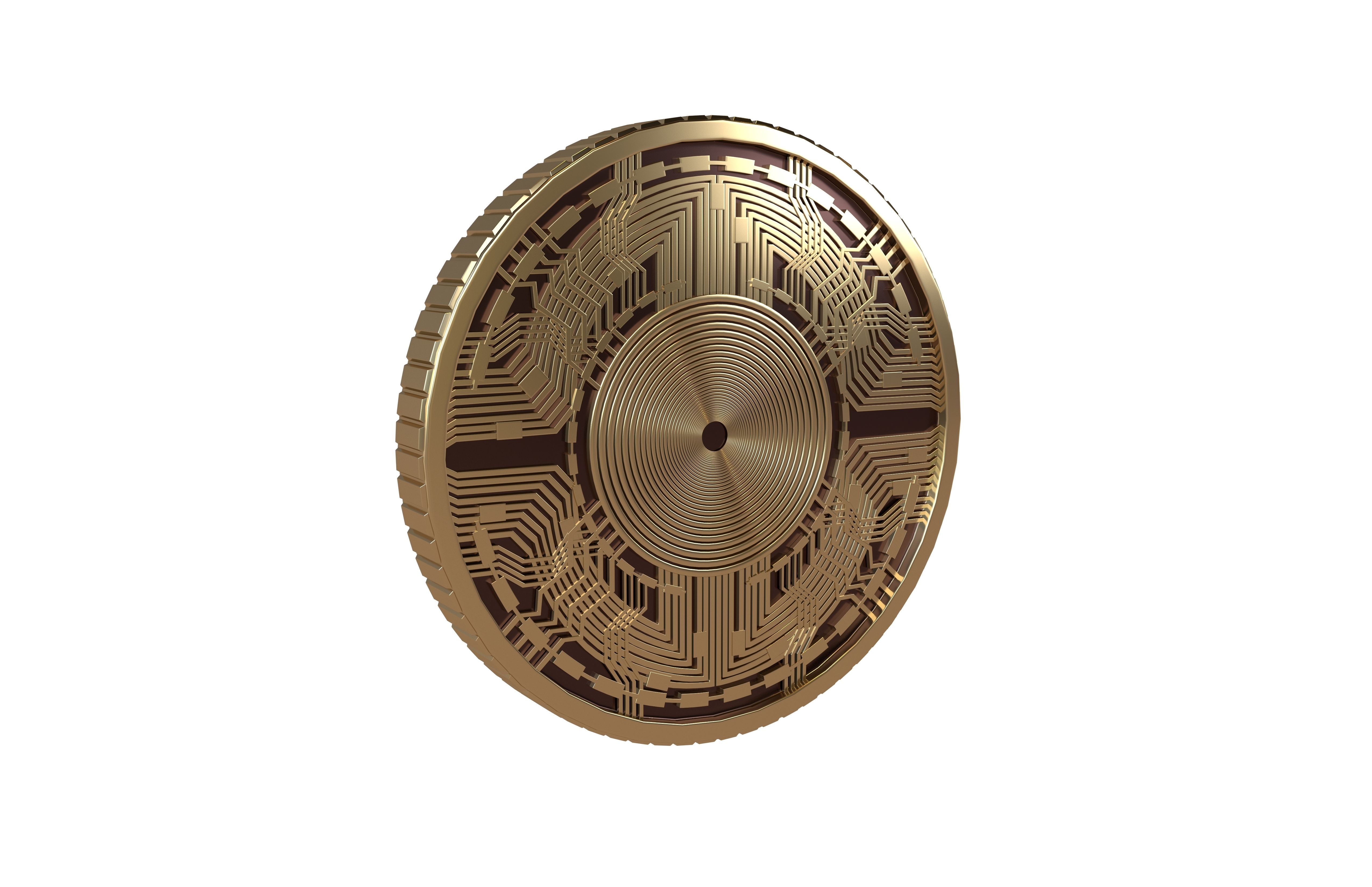 Polkadot Coin v8 002 3D model_6