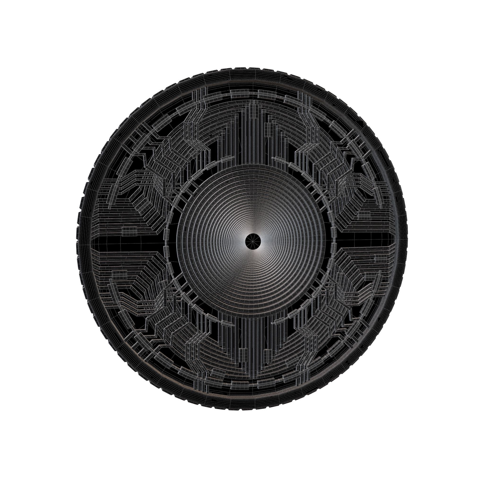 Polkadot Coin v8 002 3D model_11