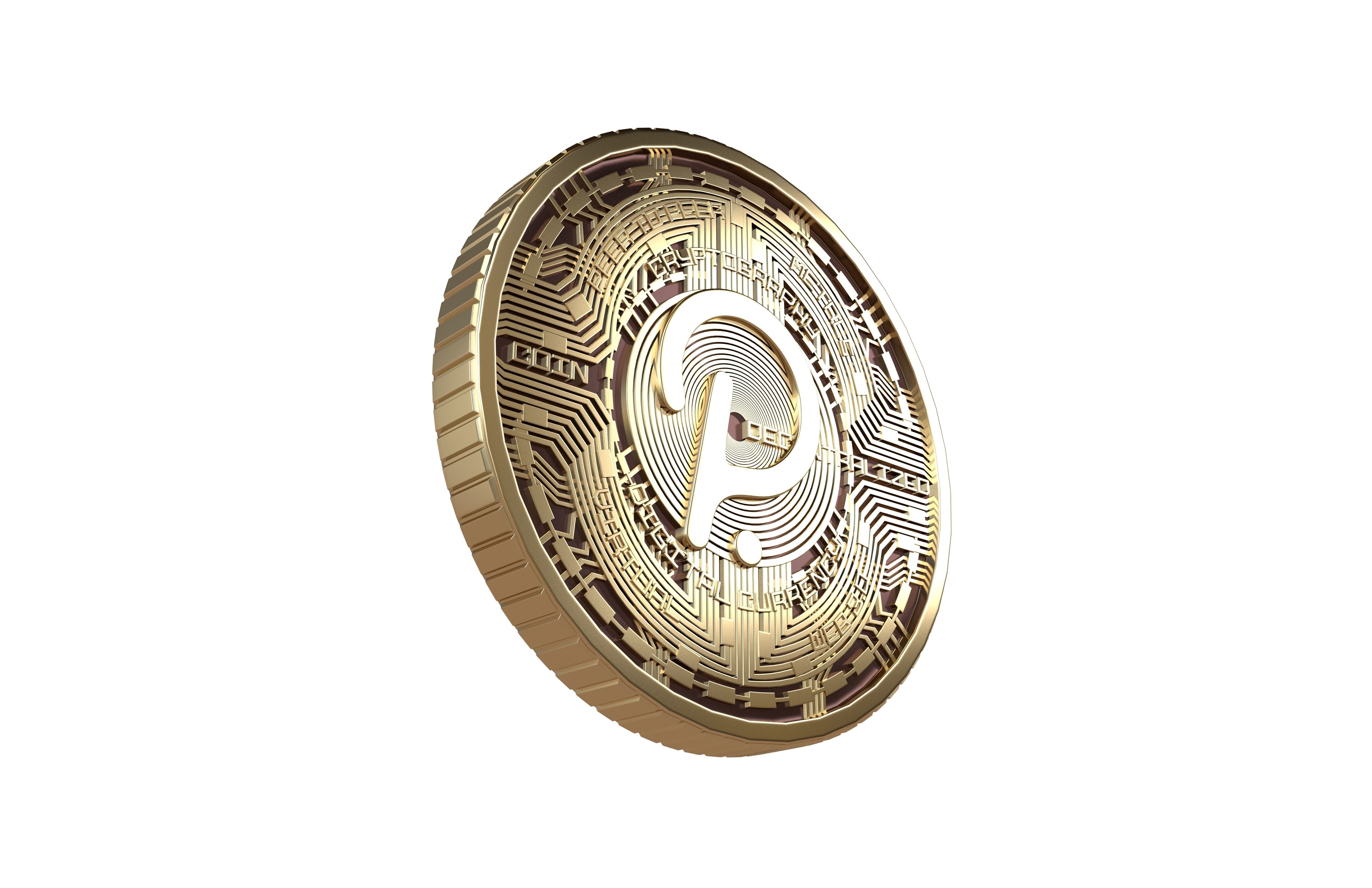 Polkadot Coin v8 002 3D model_3