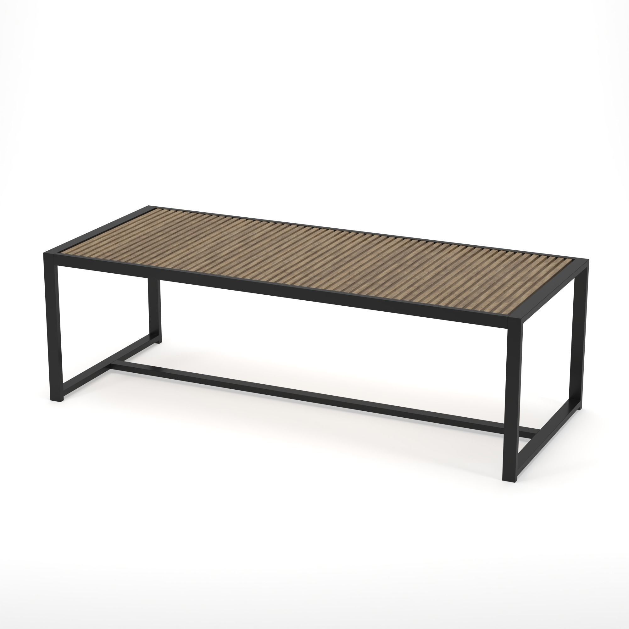 Dining Table 3D model_2
