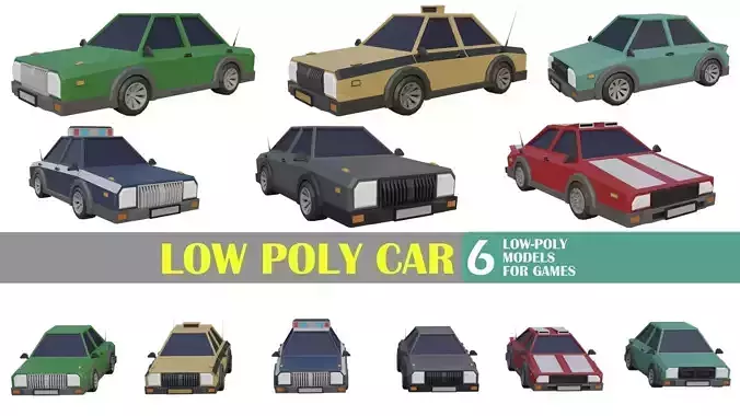 Low Poly Car