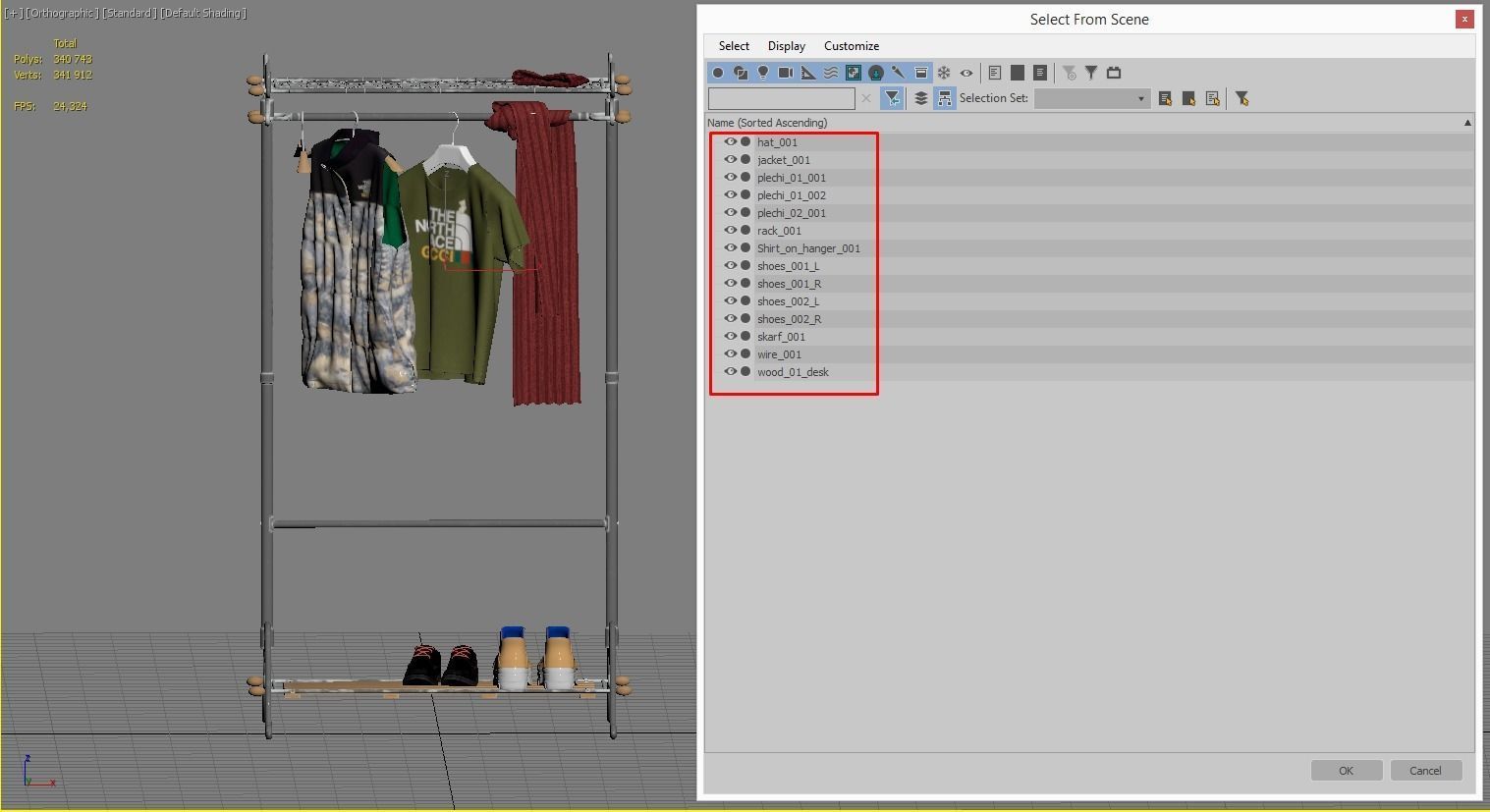 Hallway Hanger KARE DESIGN Cosmopolitan 3D model_15