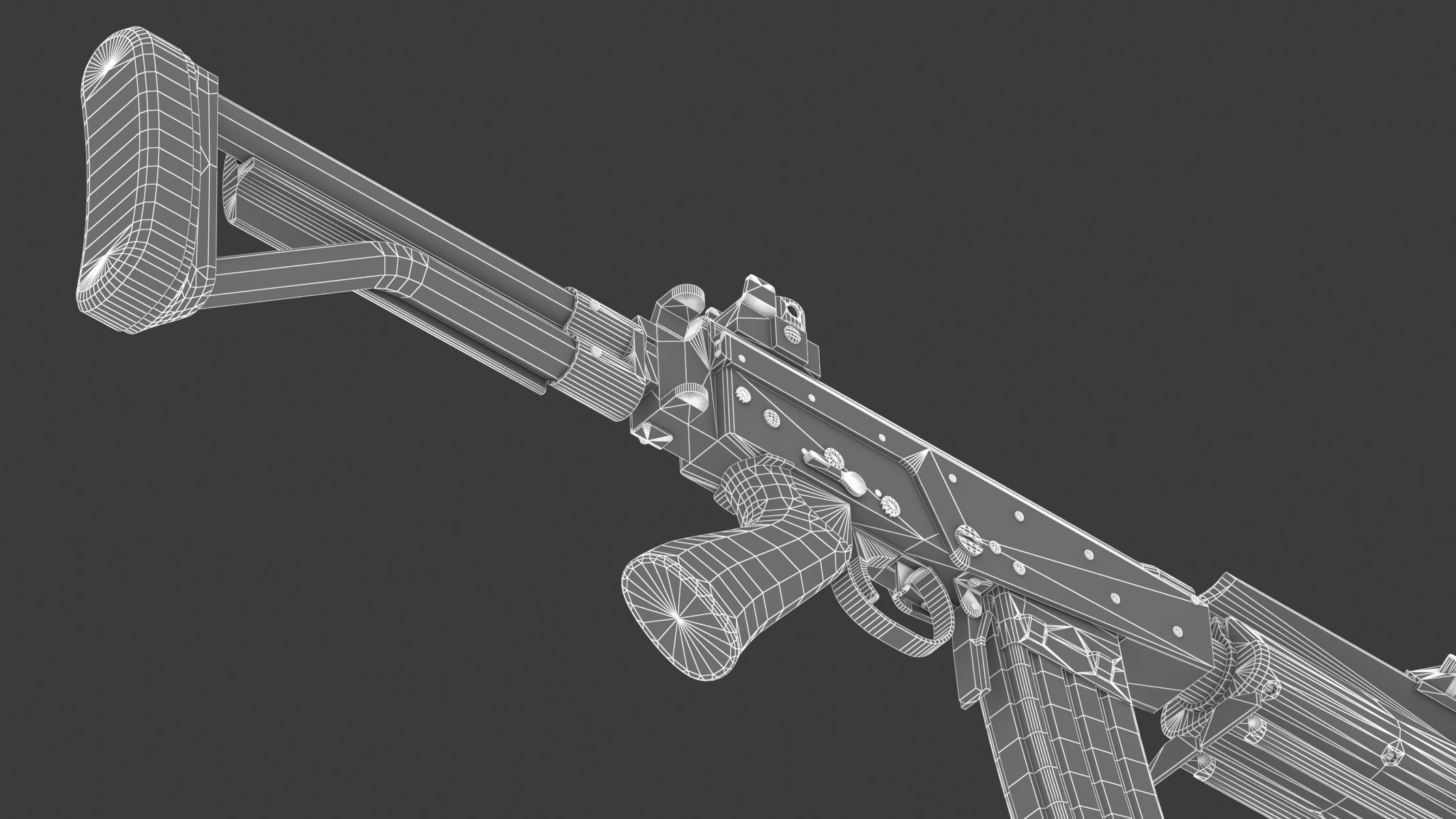 FARA 83 Low Poly Low-poly 3D model_26