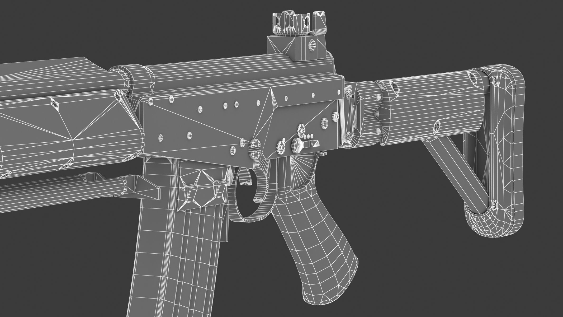 FARA 83 Low Poly Low-poly 3D model_23