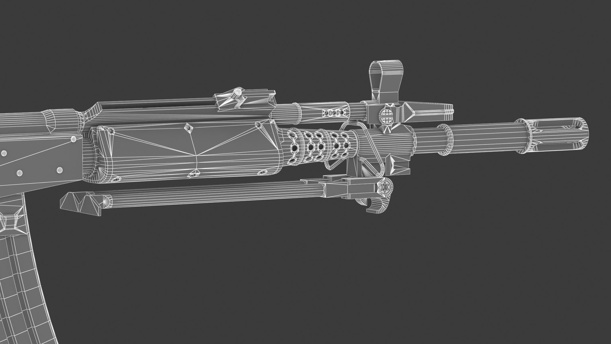 FARA 83 Low Poly Low-poly 3D model_20